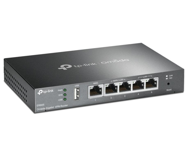 TP-LINK ER605 Multi-WAN VPN ER605 Gigabit - 636902 - zdjęcie 3